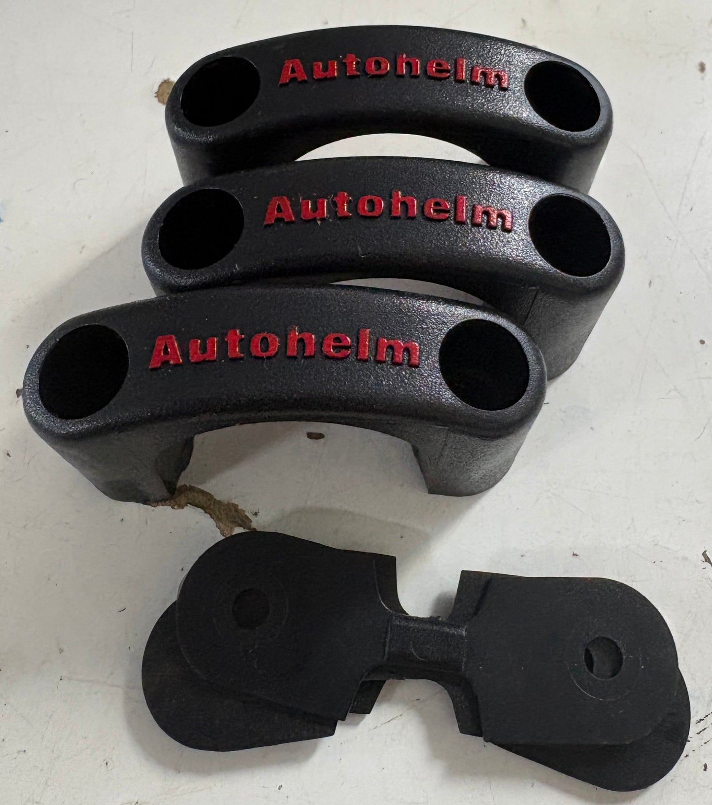Autohelm Wheel Pilot *NEW SET OF 3* Wheel Spoke Clamps 1 1/4"  high