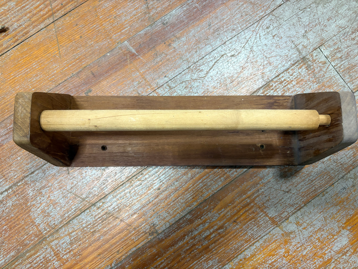 Teak Paper Towel Holder 13 1/2" x 3 3/4"