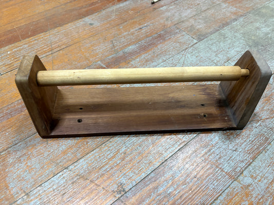 Teak Paper Towel Holder 13 1/2" x 3 3/4"