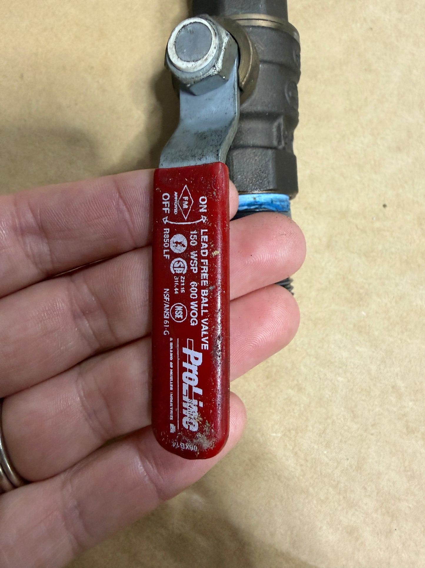 Proline Ball Valve - 1/2" ID - 3/4" OD