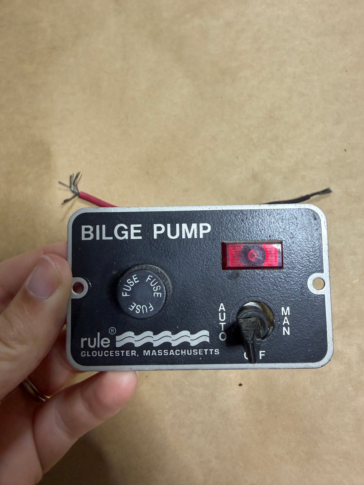 14V Bilge Pump Switch