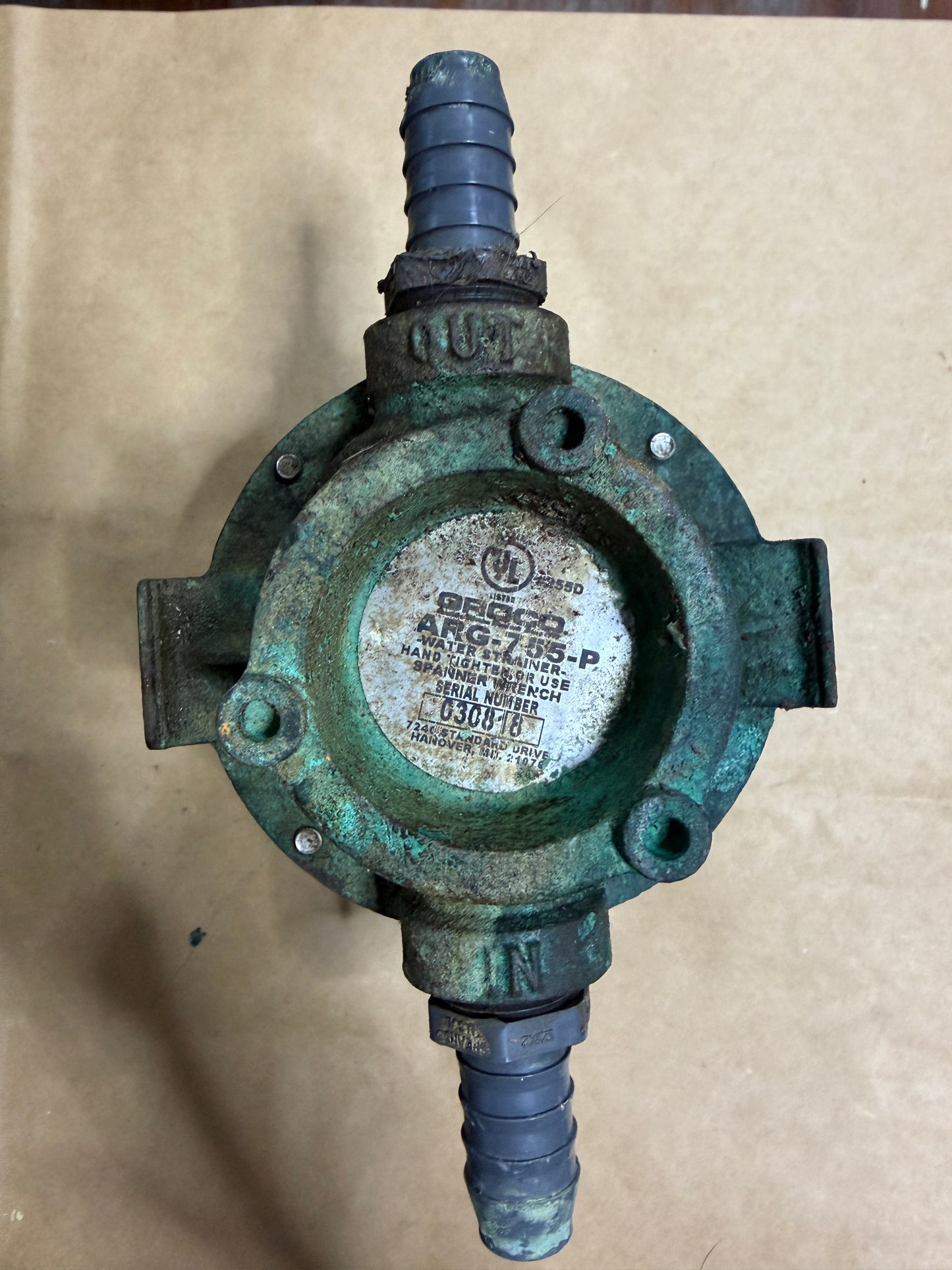 Groco ARG-755-P Water Strainer