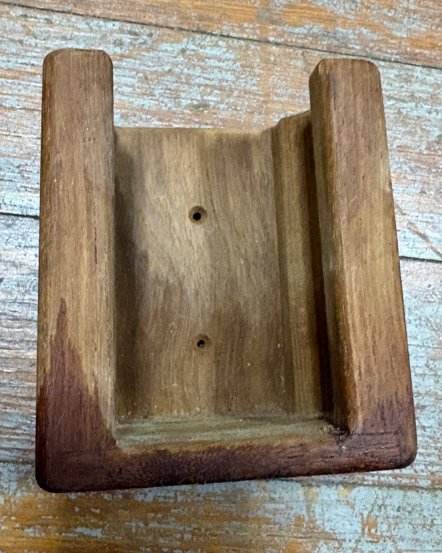 Teak Liquid Soap Holder