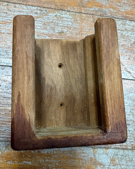 Teak Liquid Soap Holder