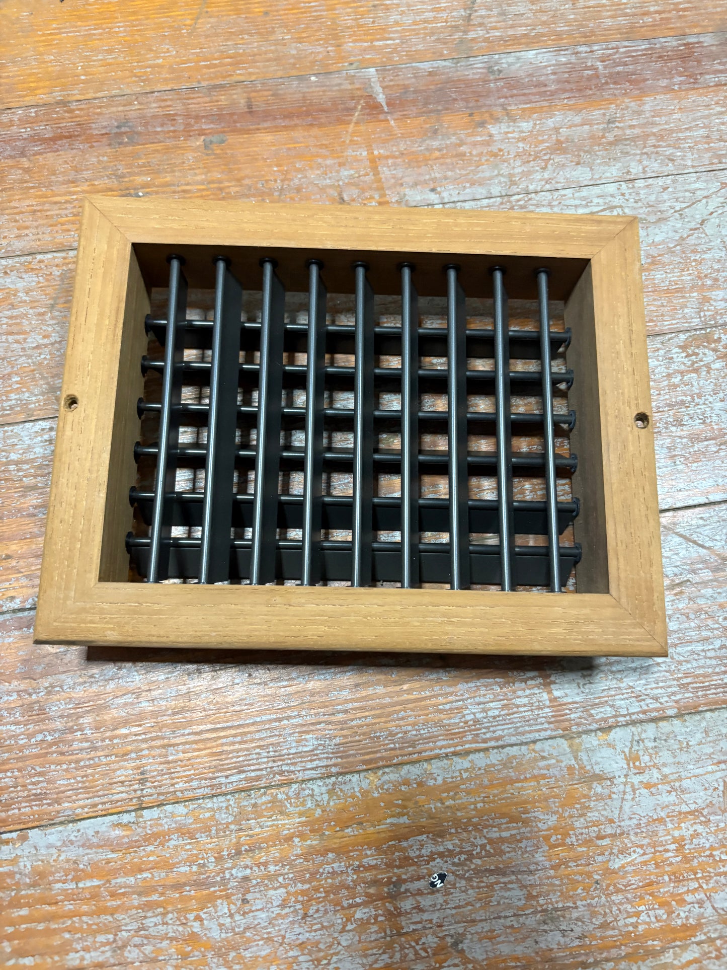 Teak AC Vent 7x9"