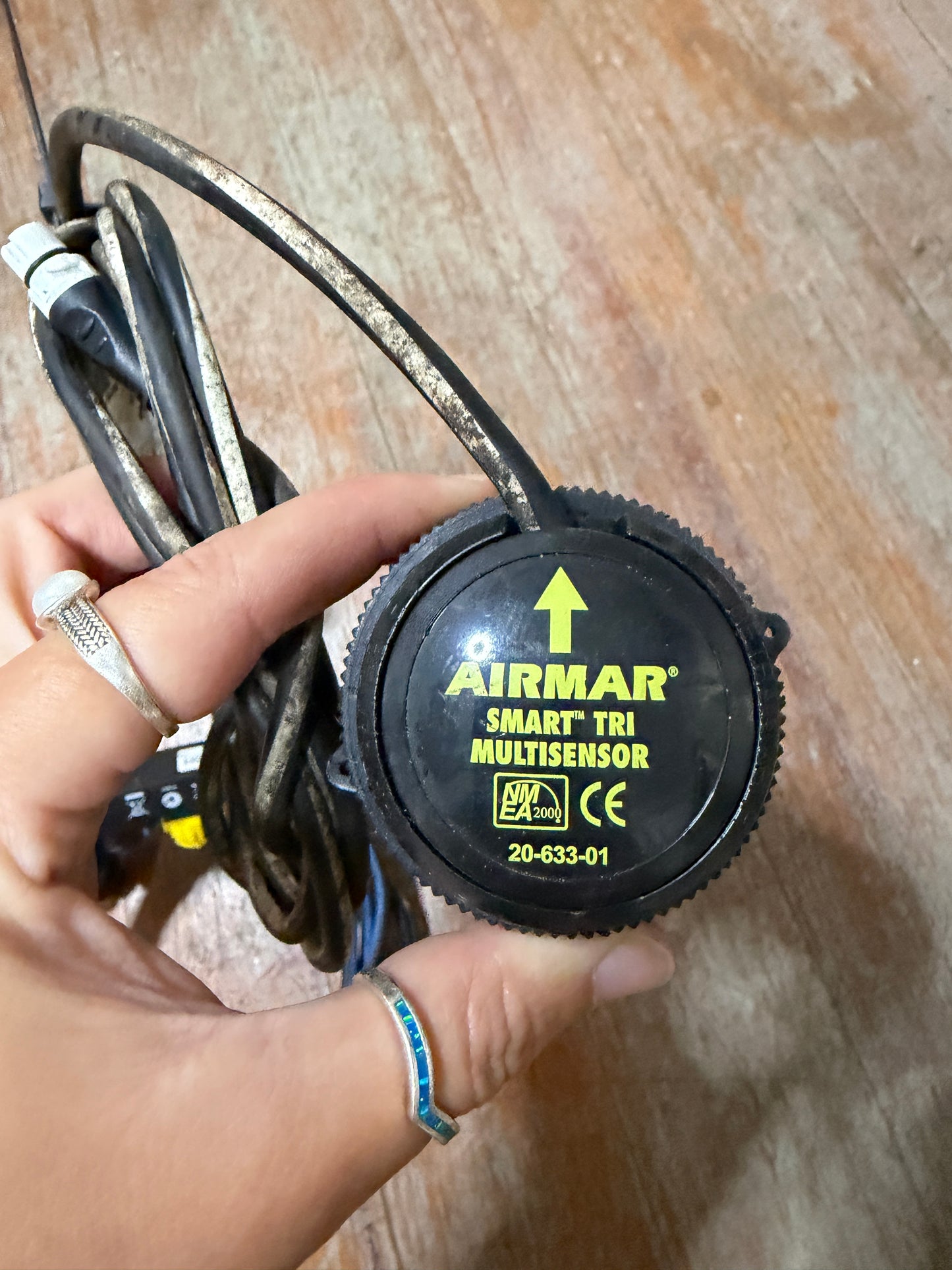 Airmar Smart Tri Multisensor Triducer - IDST-N2000 With Wires