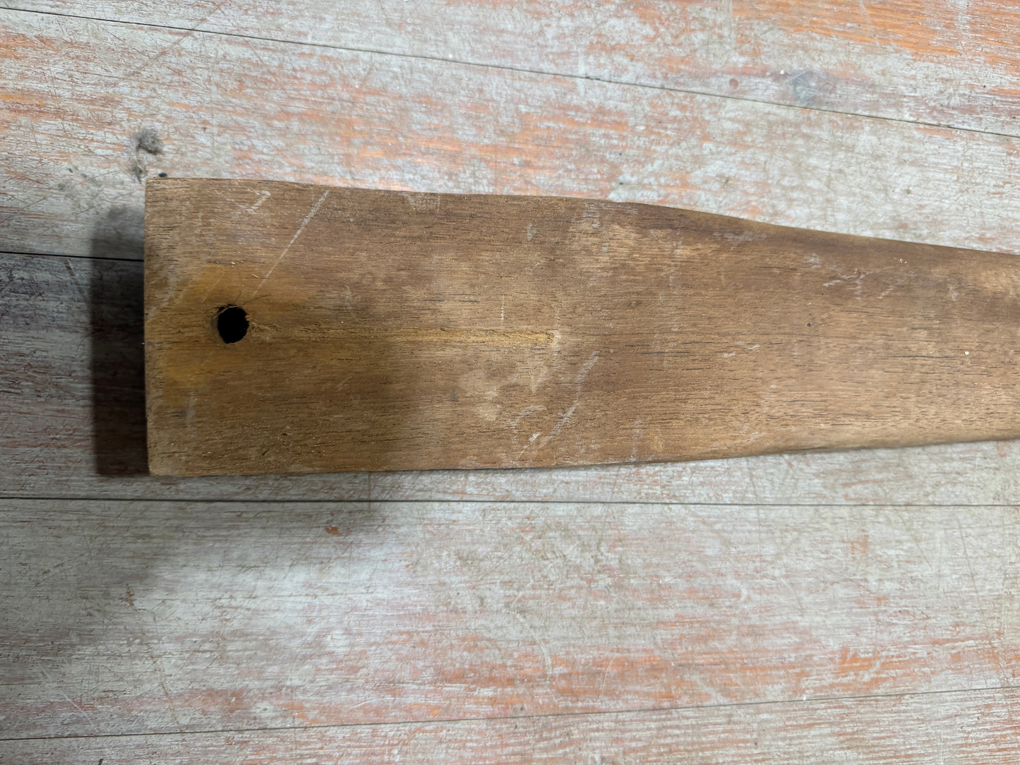 33 1/2" Long Teak Tiller Handle - No Hardware - Camper Nicholson 40 -- #20
