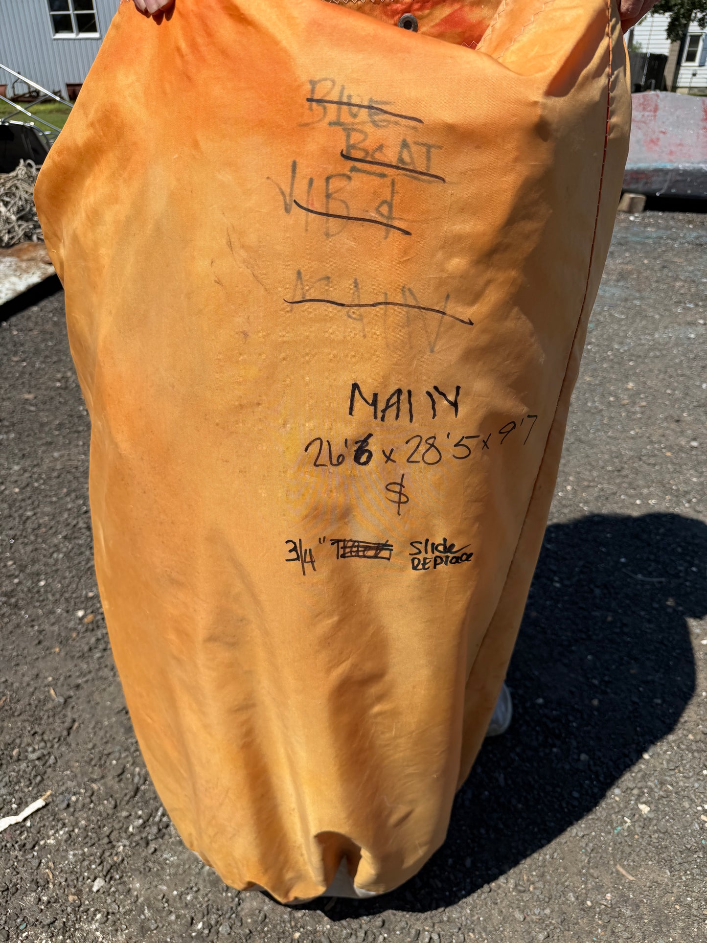 Sobstand Main Sail - 26'6" Luff x 28'5" Leech x 9'7" Foot