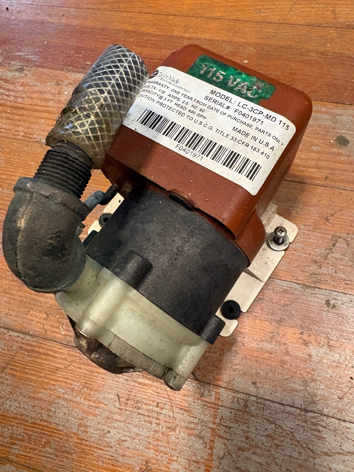 Taylor Made LC-3CP-MD Magnetic Drive Pump