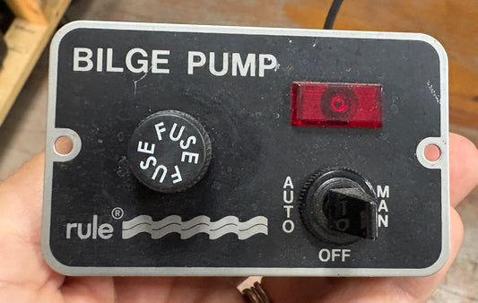 Rule Bilge Pump Switch Auto/Manual