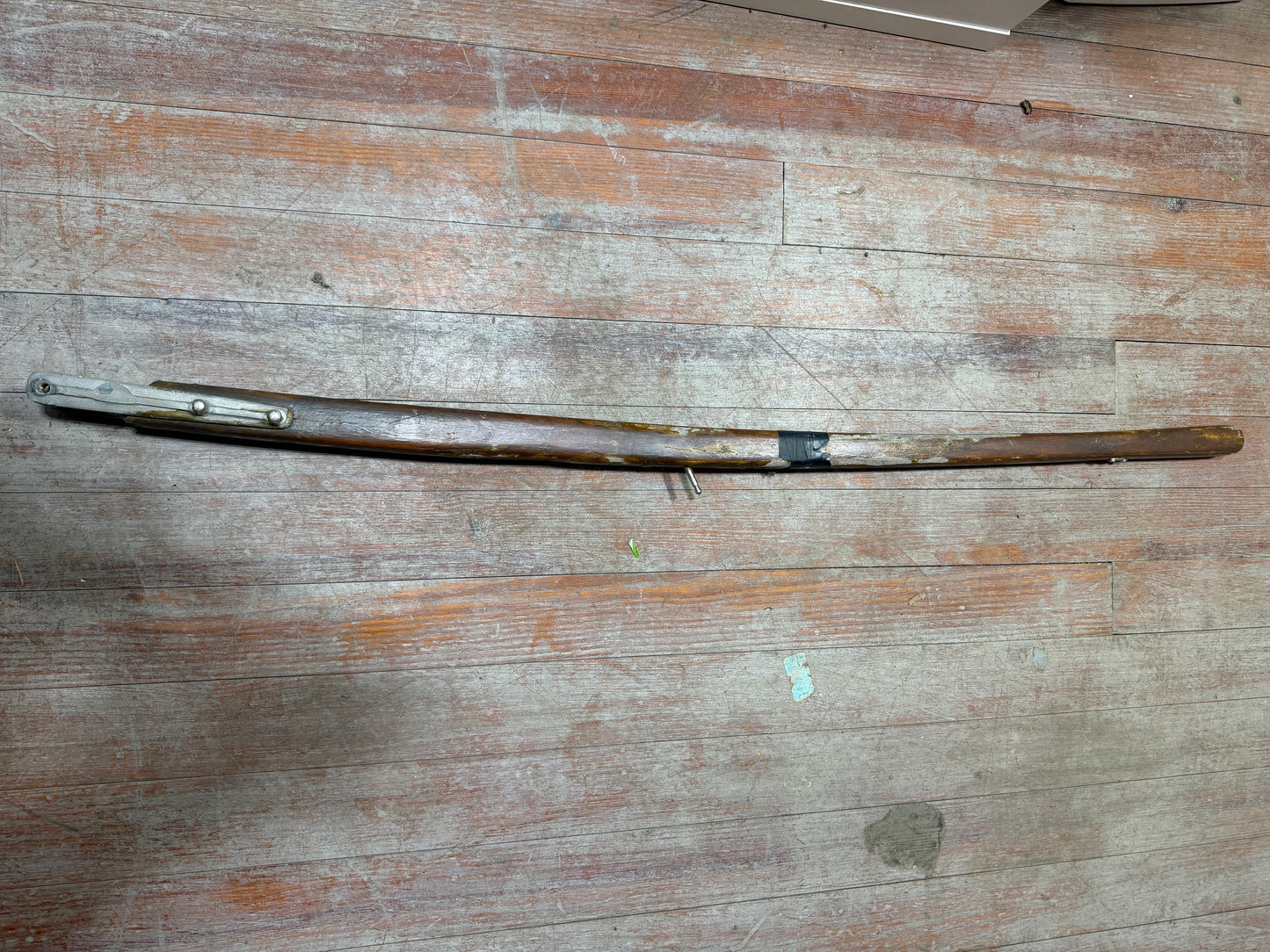 48" Slightly Curved Tiller Handle -- #23