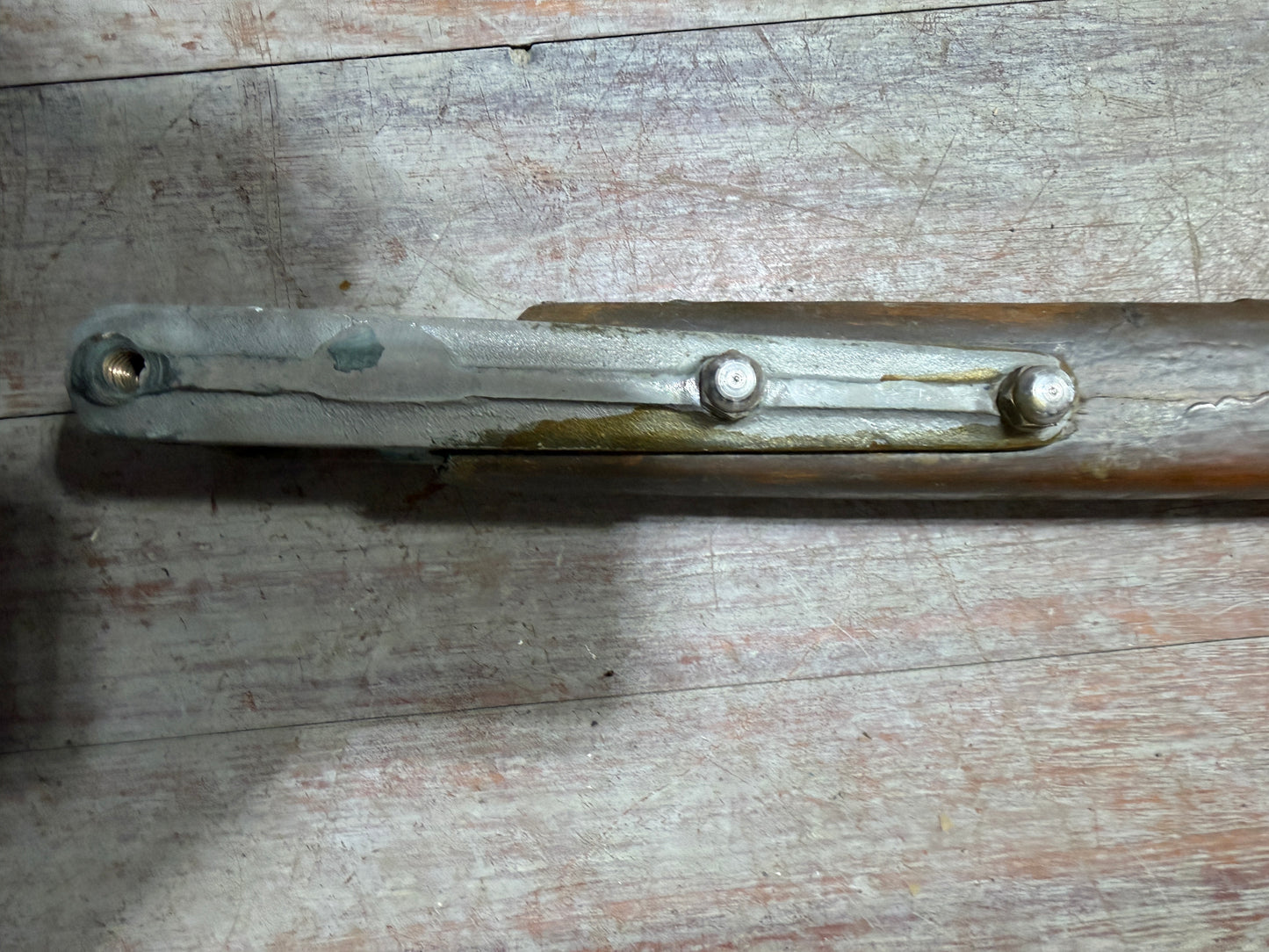 48" Slightly Curved Tiller Handle -- #23