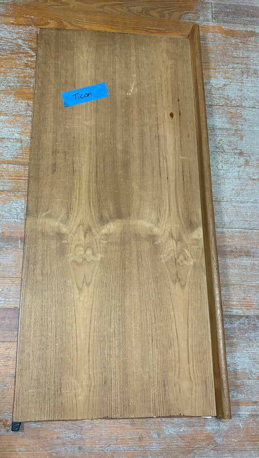 Teak Desk from Ticon 30  46x20.5"
