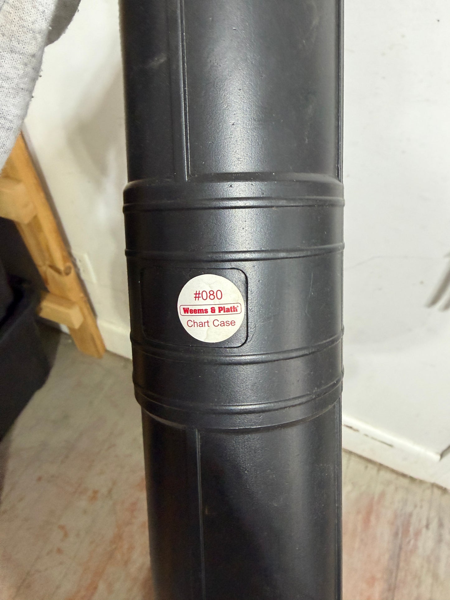 Weems & Plath Telescoping Chart Case With 6 NEW Charts