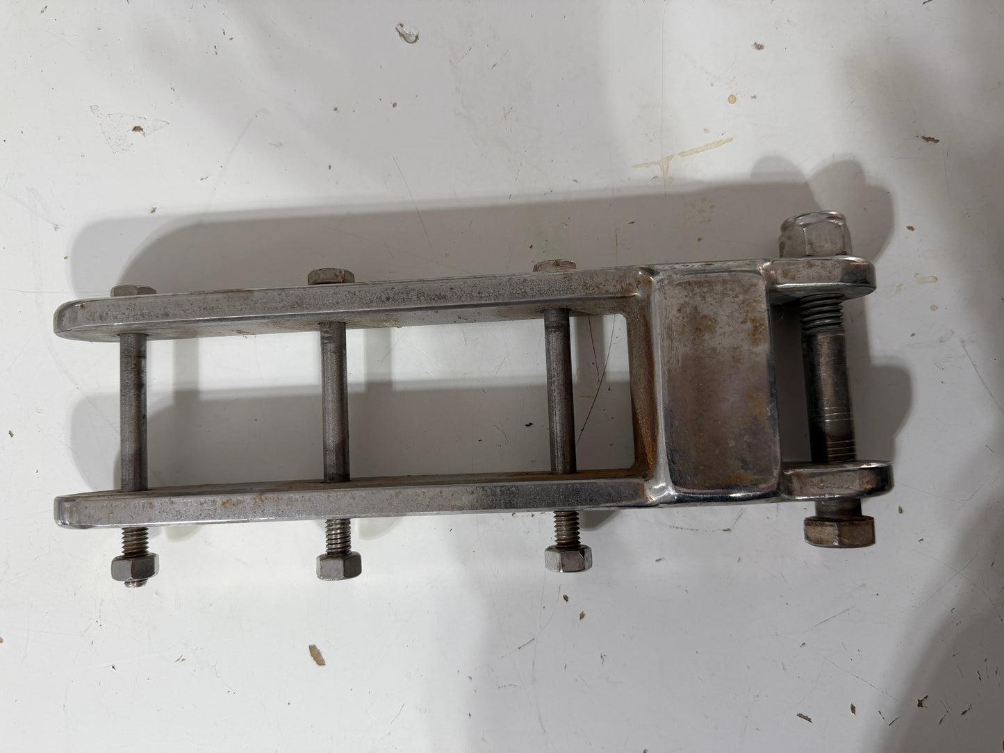 Stainless Steel Tiller Strap - 2" Width -- #10