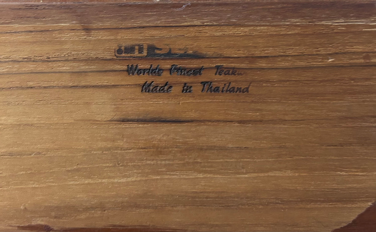 Teak Storage Rack 14 3/4" x 14"
