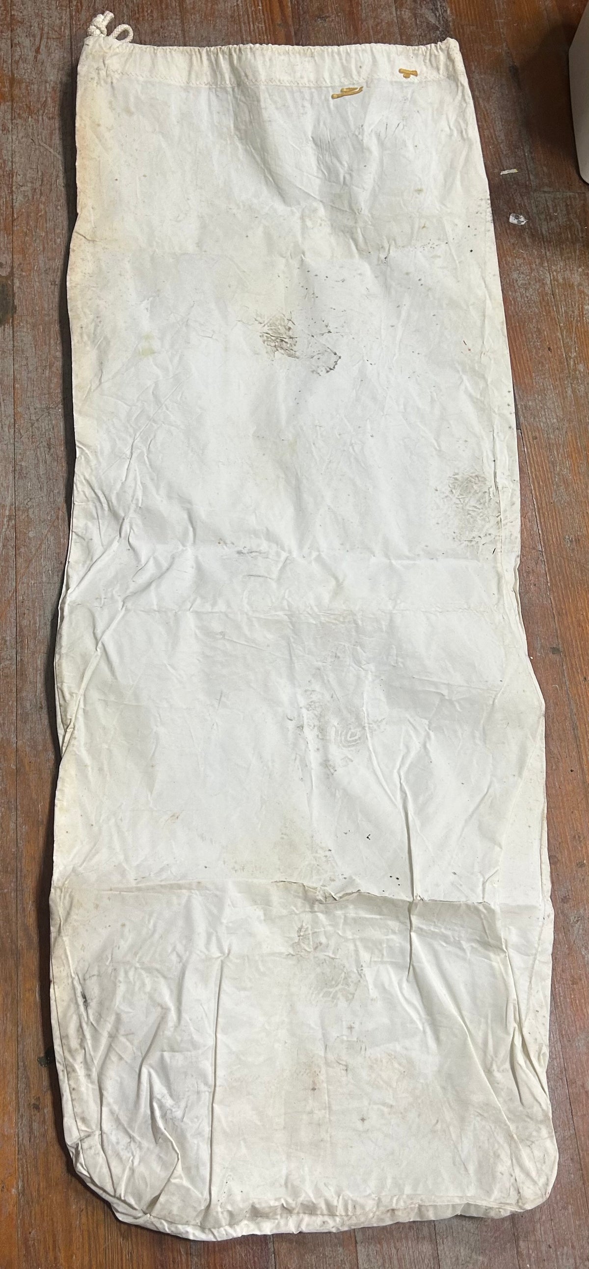 Used White Dracon Sail Bag 57" x 22 5/8" C&C26