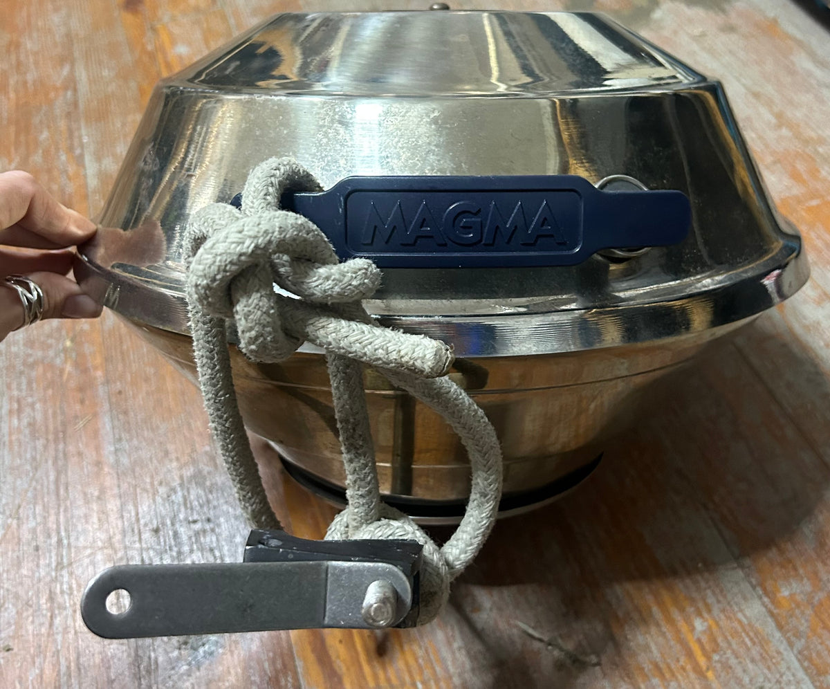 Magma Grill With Rail Mount Attachment and brush