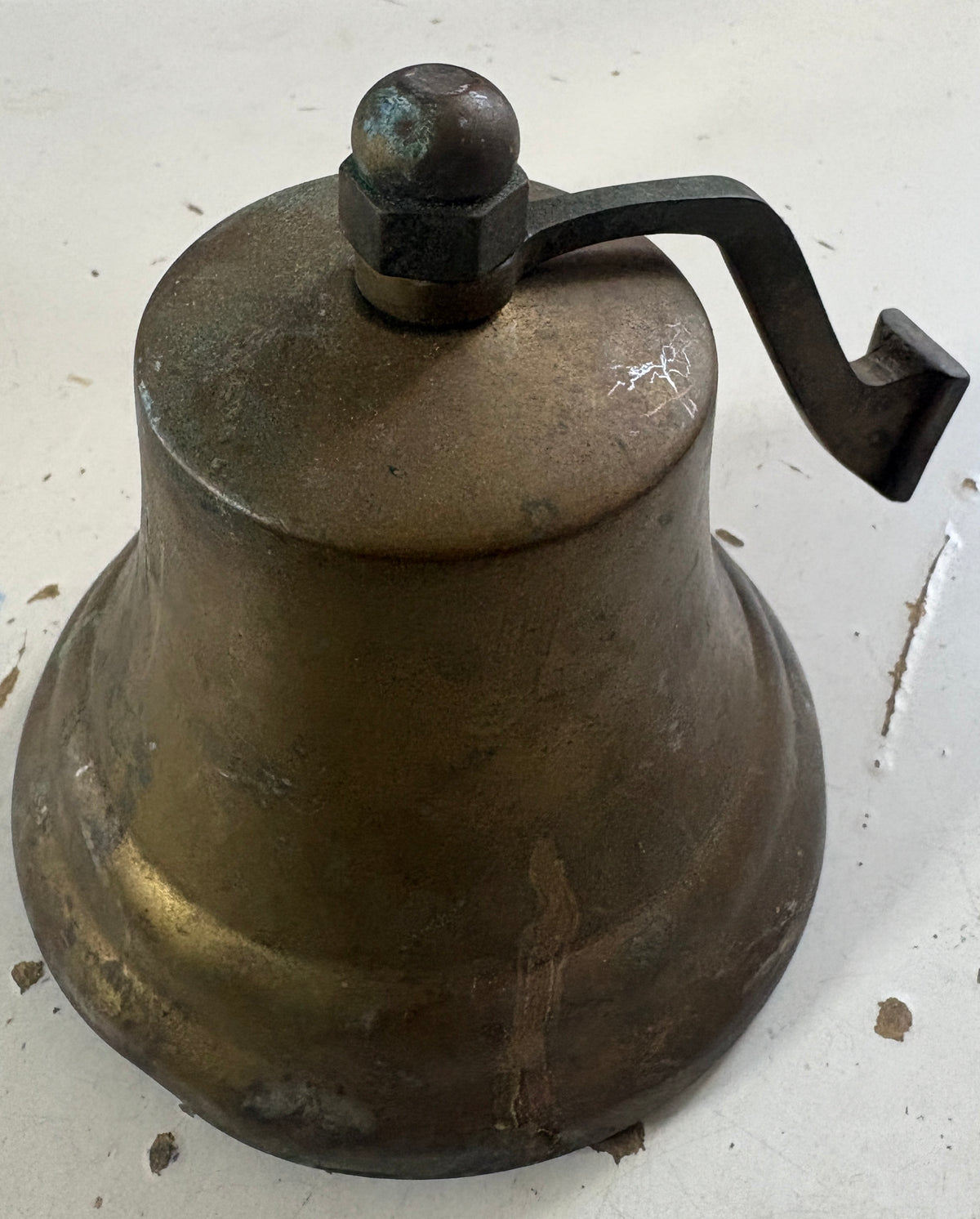 Bronze Ships Bell no Bracket 5" dia, 5" height