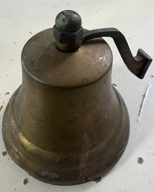 Bronze Ships Bell no Bracket 5" dia, 5" height