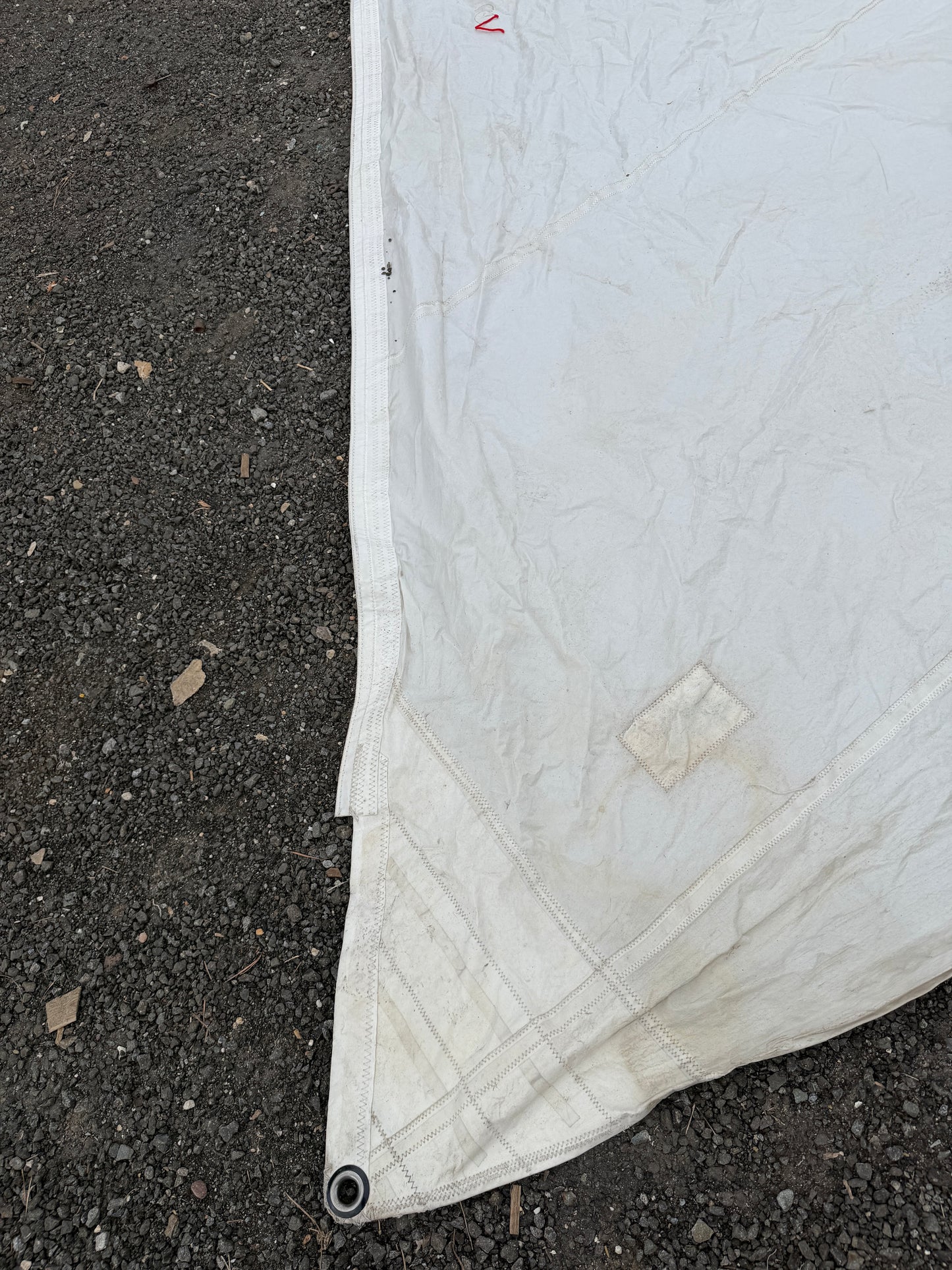28'3" (3/16" Slide Side) x 27'4" x 16'3" - Hunter 25 Mainsail