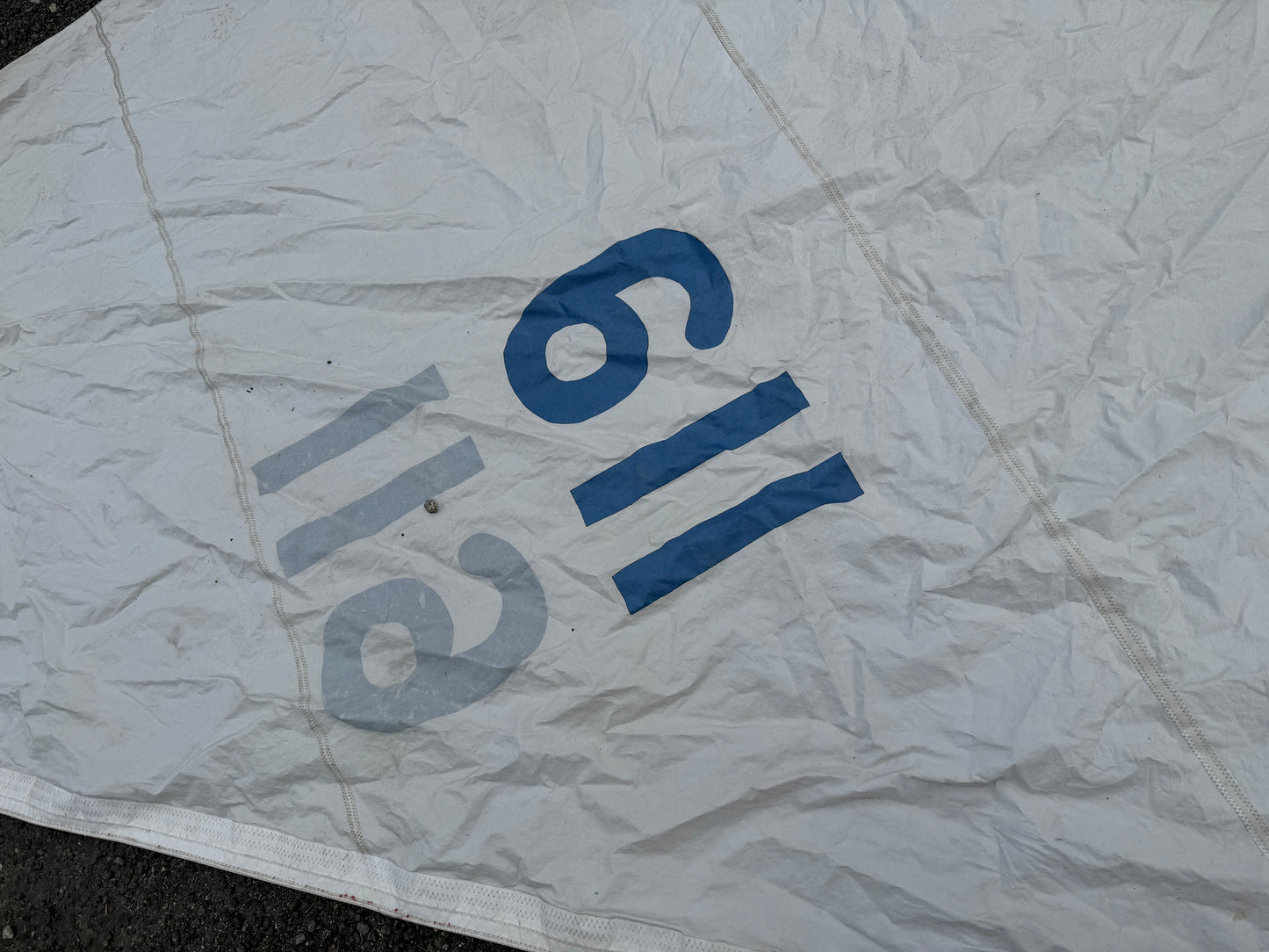 28'3" (3/16" Slide Side) x 27'4" x 16'3" - Hunter 25 Mainsail