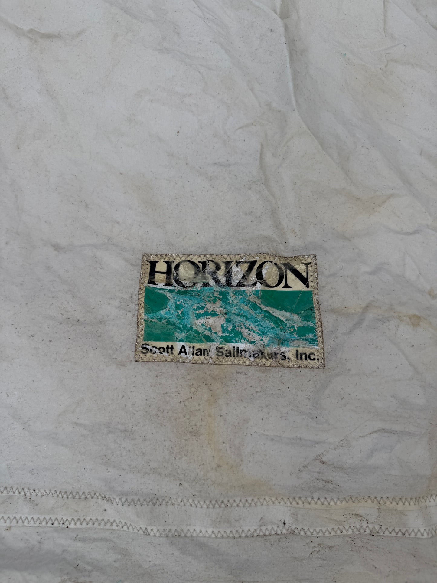 28'3" (3/16" Slide Side) x 27'4" x 16'3" - Hunter 25 Mainsail
