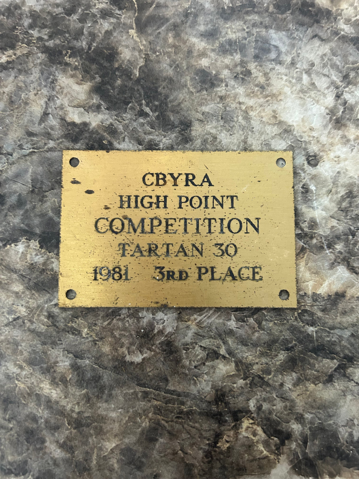CBYRA Plaque
