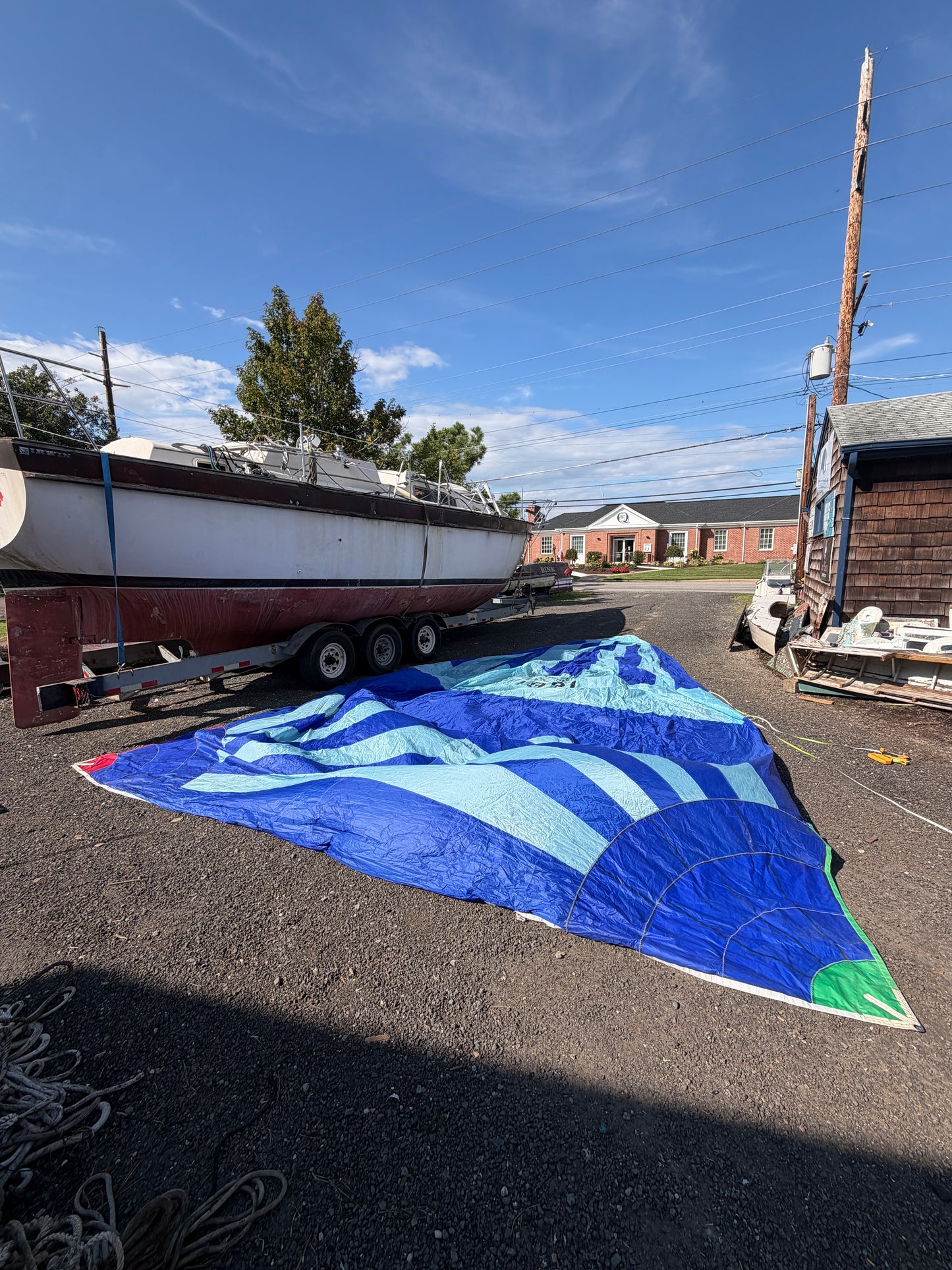 Cal 25 Symmetrical Spinnaker - 29'8" x 29'8" x 17'10"