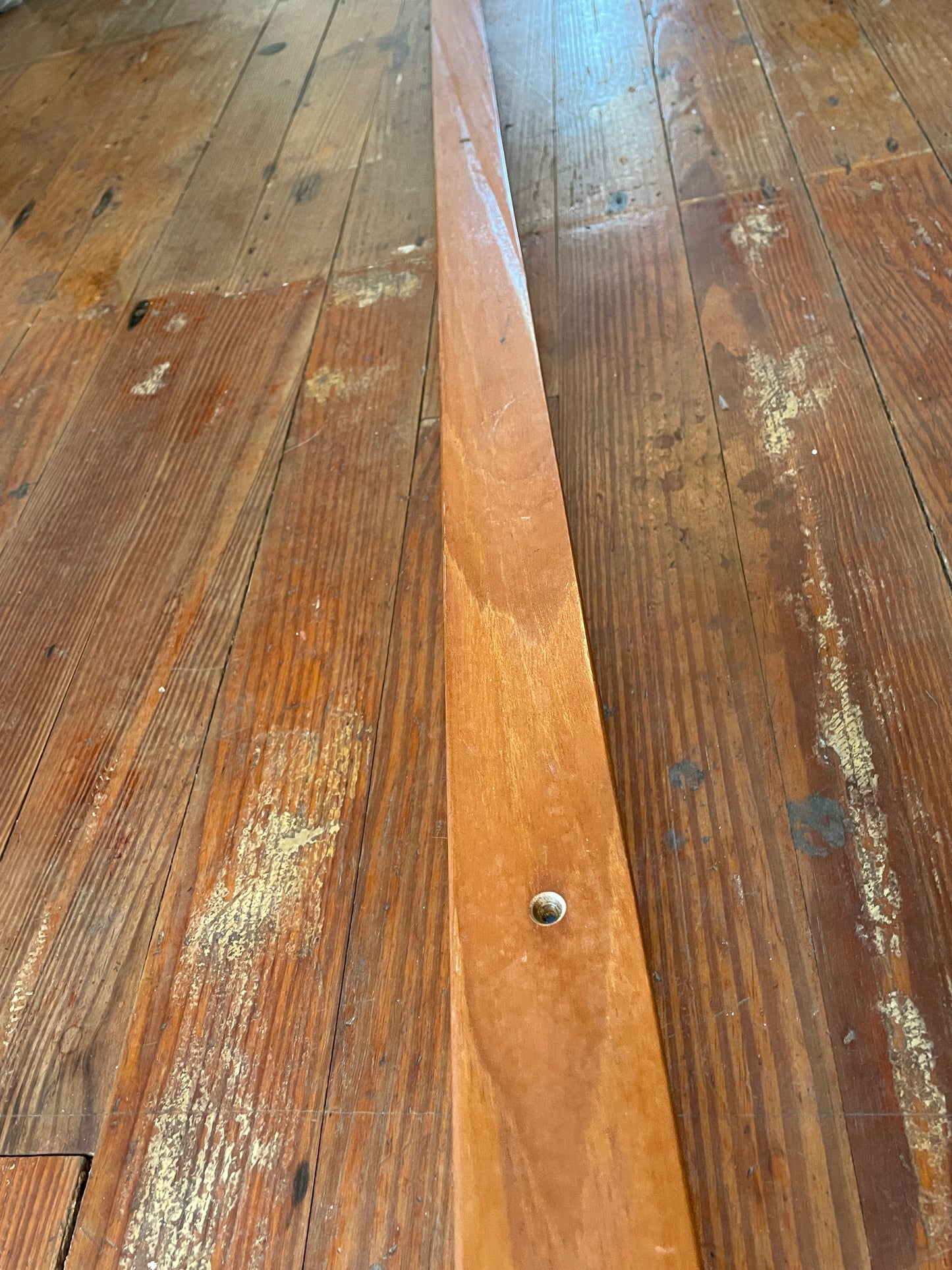 Teak Trim OFF Pearson 31 - 76 5/8” Long x 2” Wide x 3/8” Thick