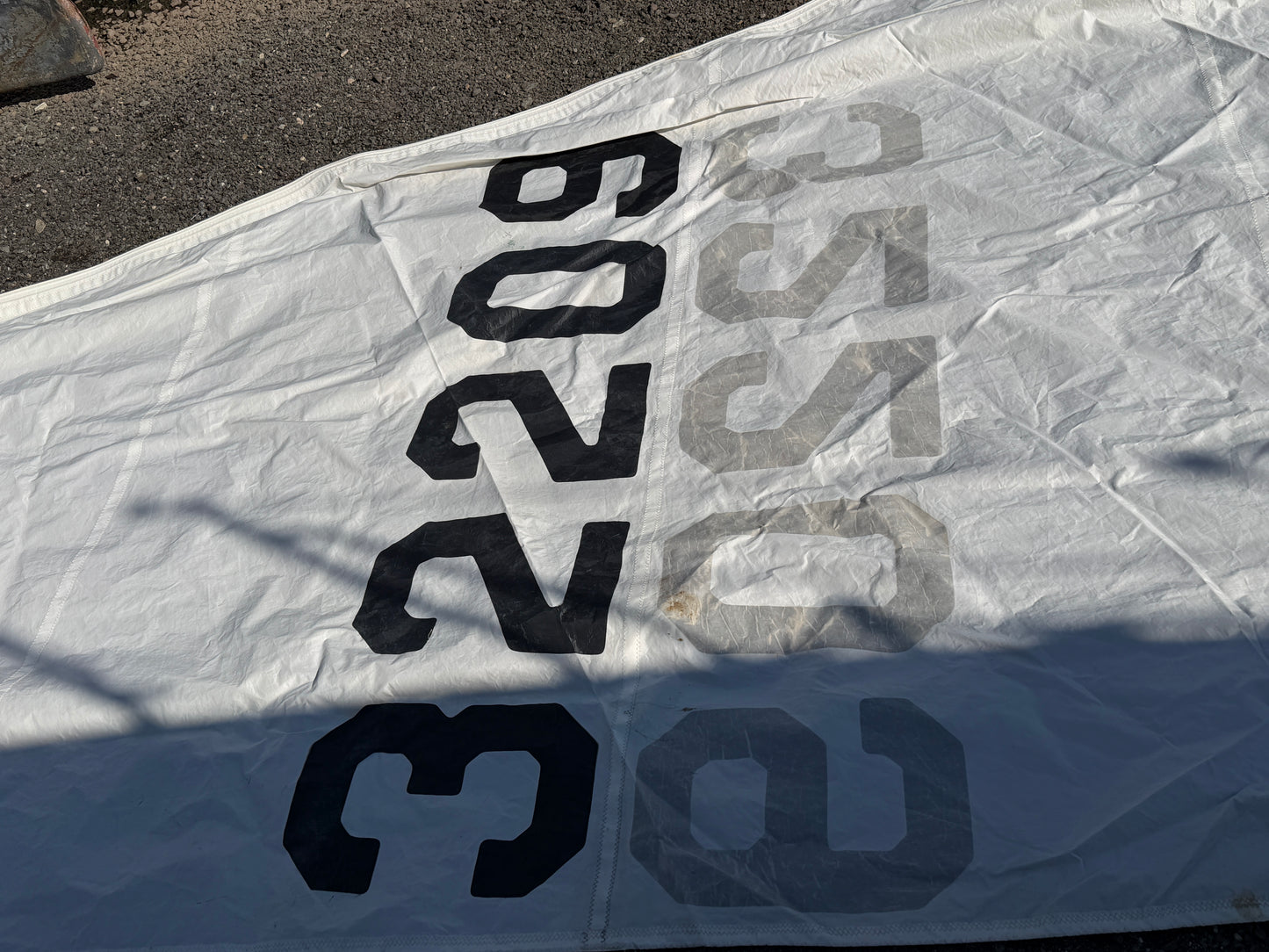 35'8" (1/4" Slide Side) x 33'3" x 16'6" Foot - Dufour 3800 Sail
