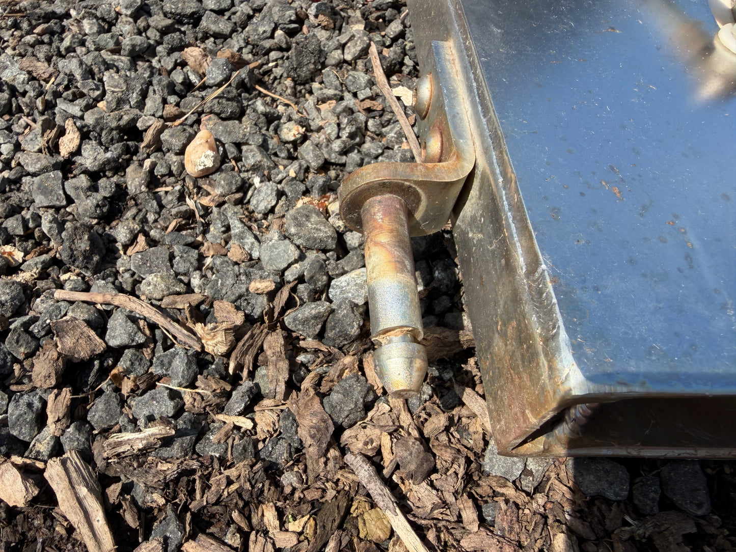 S2 7.0 Transom Mounted Kick Up Rudder and Wooden Tiller