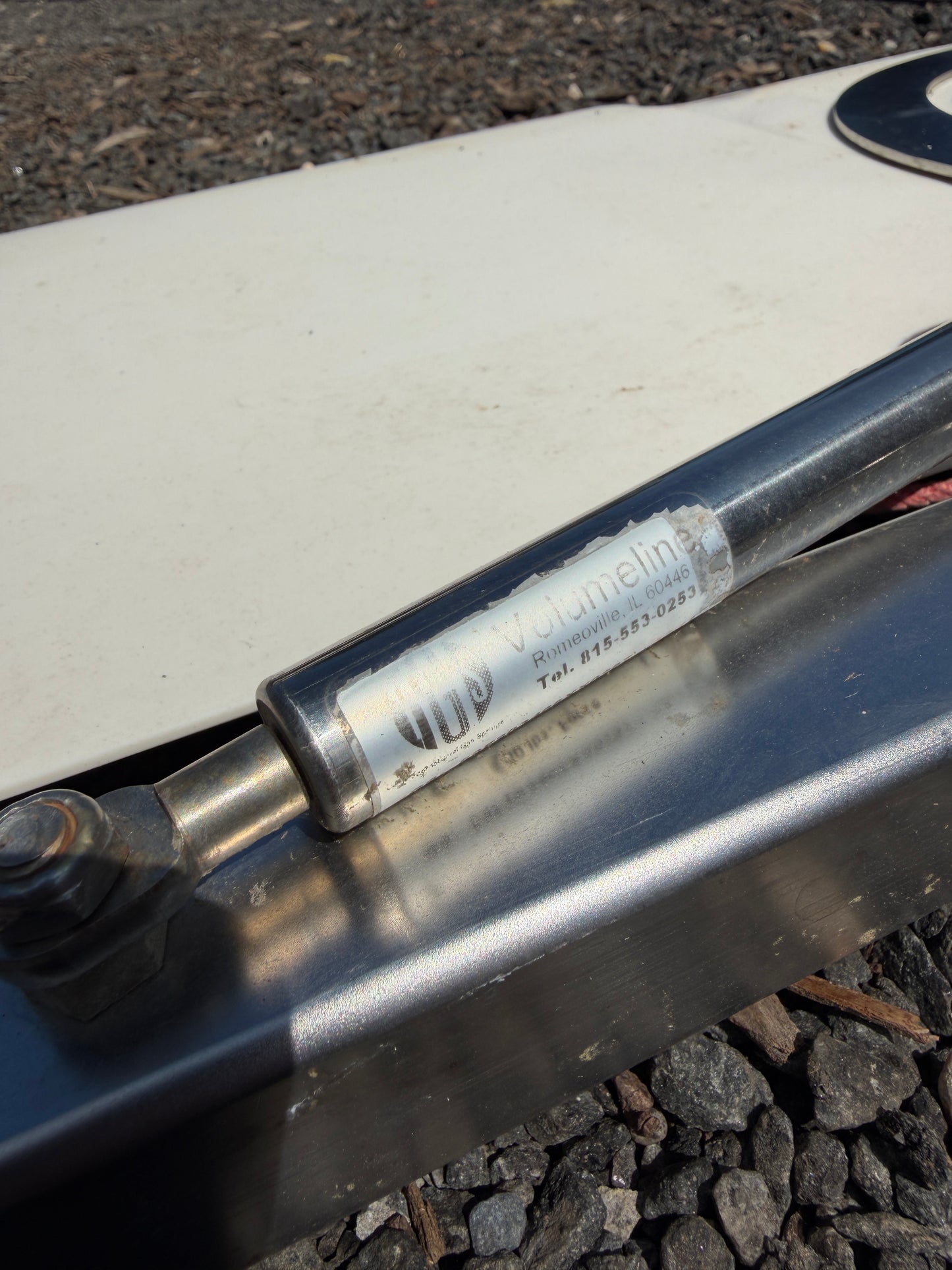 S2 7.0 Transom Mounted Kick Up Rudder and Wooden Tiller