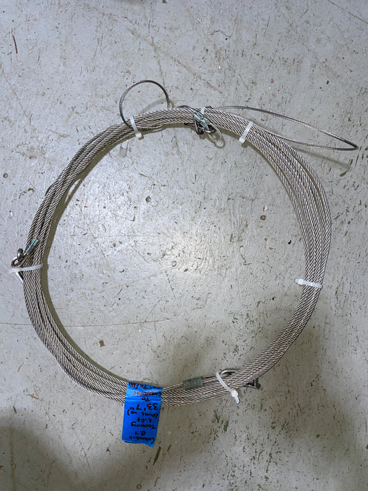 Columbia 8.7 Topping Lift Rigging - 37' Length