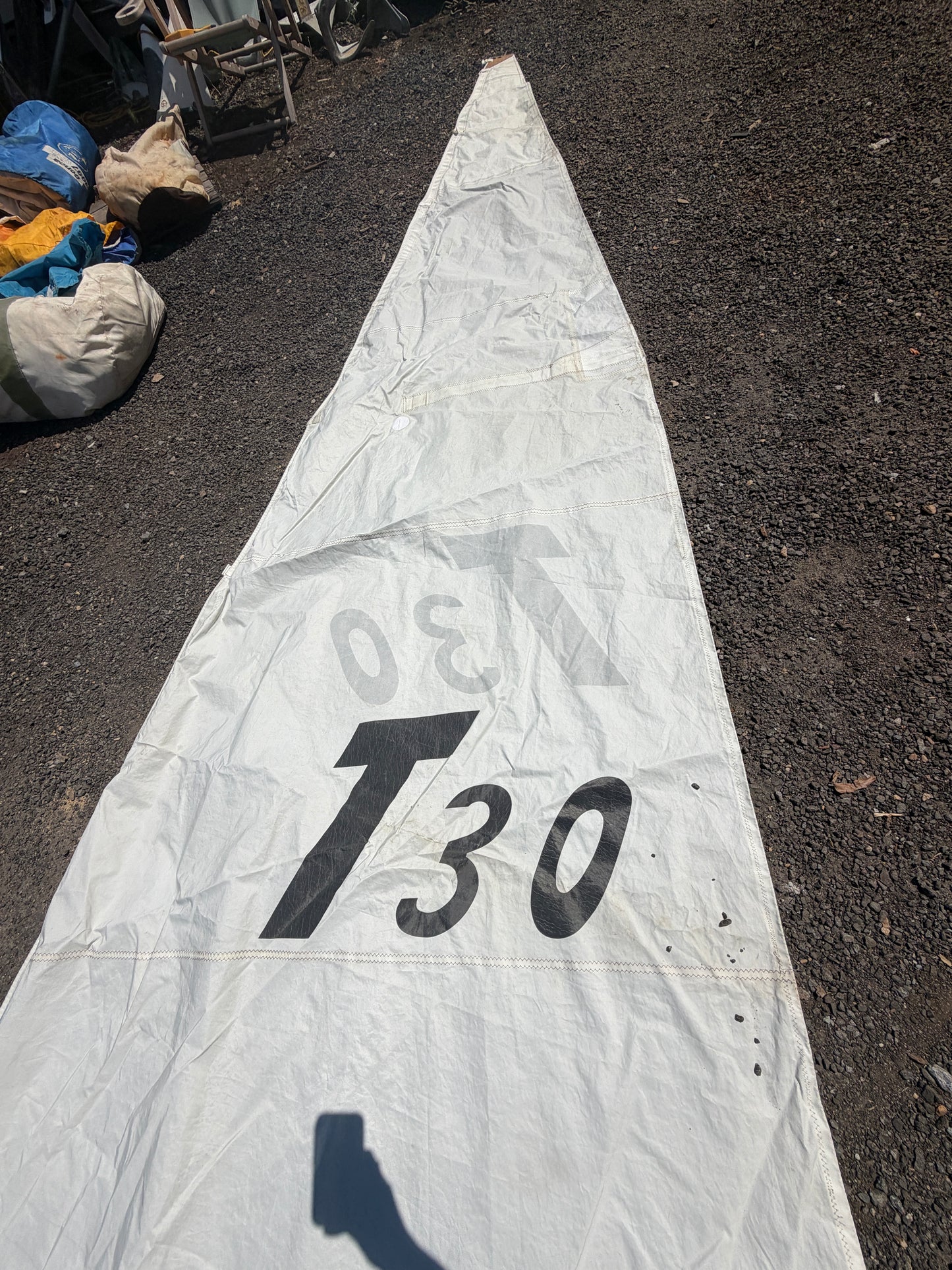 Tartan 30 - 40% - 5oz Main Sail - 37'6" (Slide Side) x 39'4" x 11'3"