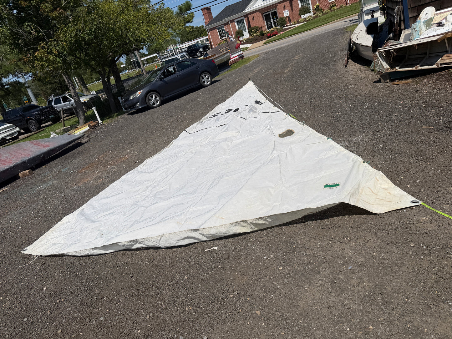 30'6" (Hank On Side) x 29'6" x 14" Headsail - Horizon Sails