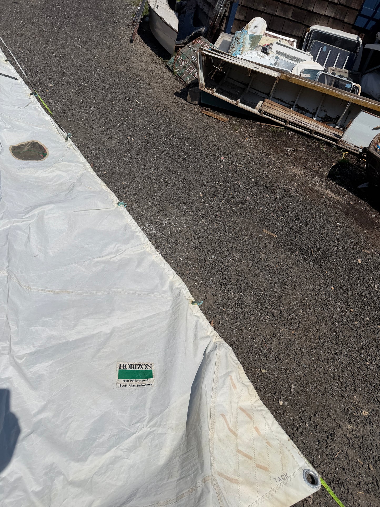 30'6" (Hank On Side) x 29'6" x 14" Headsail - Horizon Sails