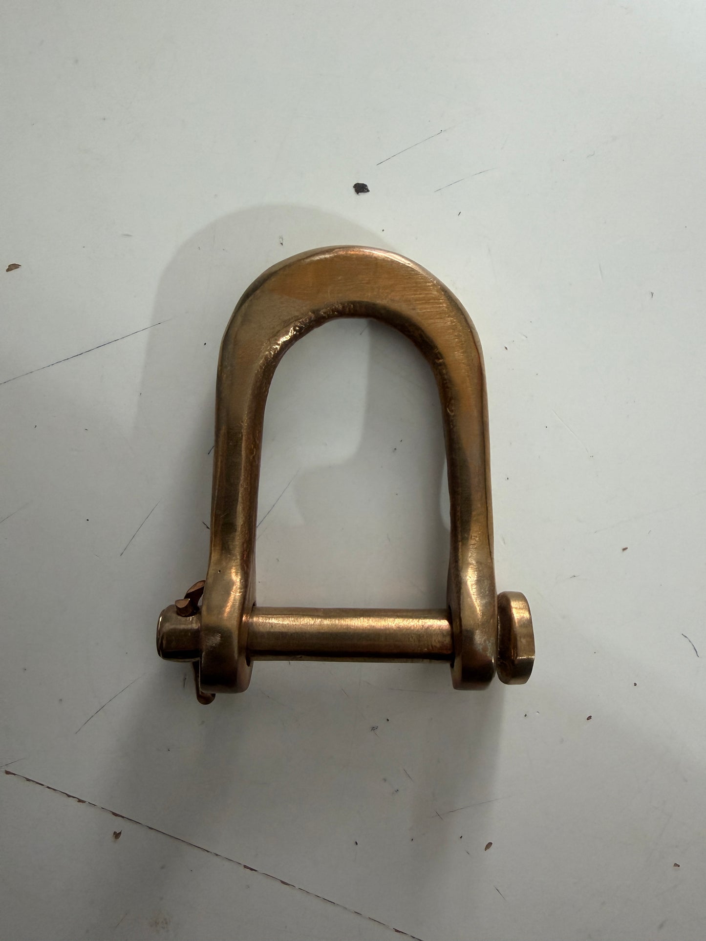 Bronze Elongated Shackle - 1/4"