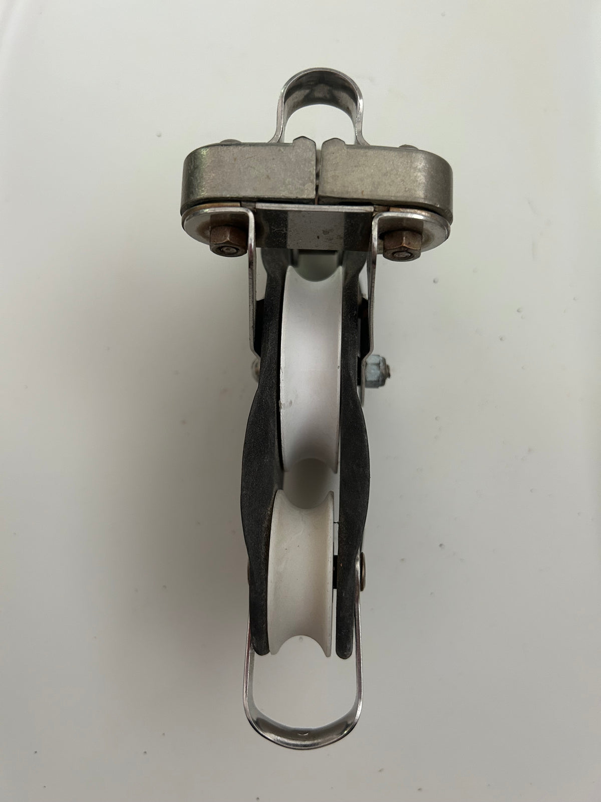 Ronstan Fiddle Block w/ cam cleat and shackle - 3/8" line