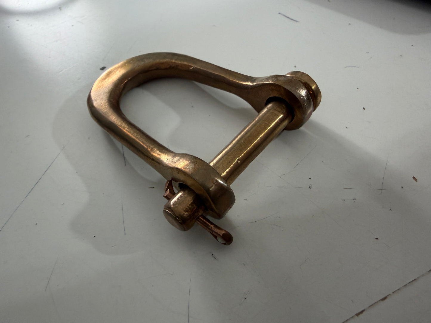 Bronze Elongated Shackle - 1/4"