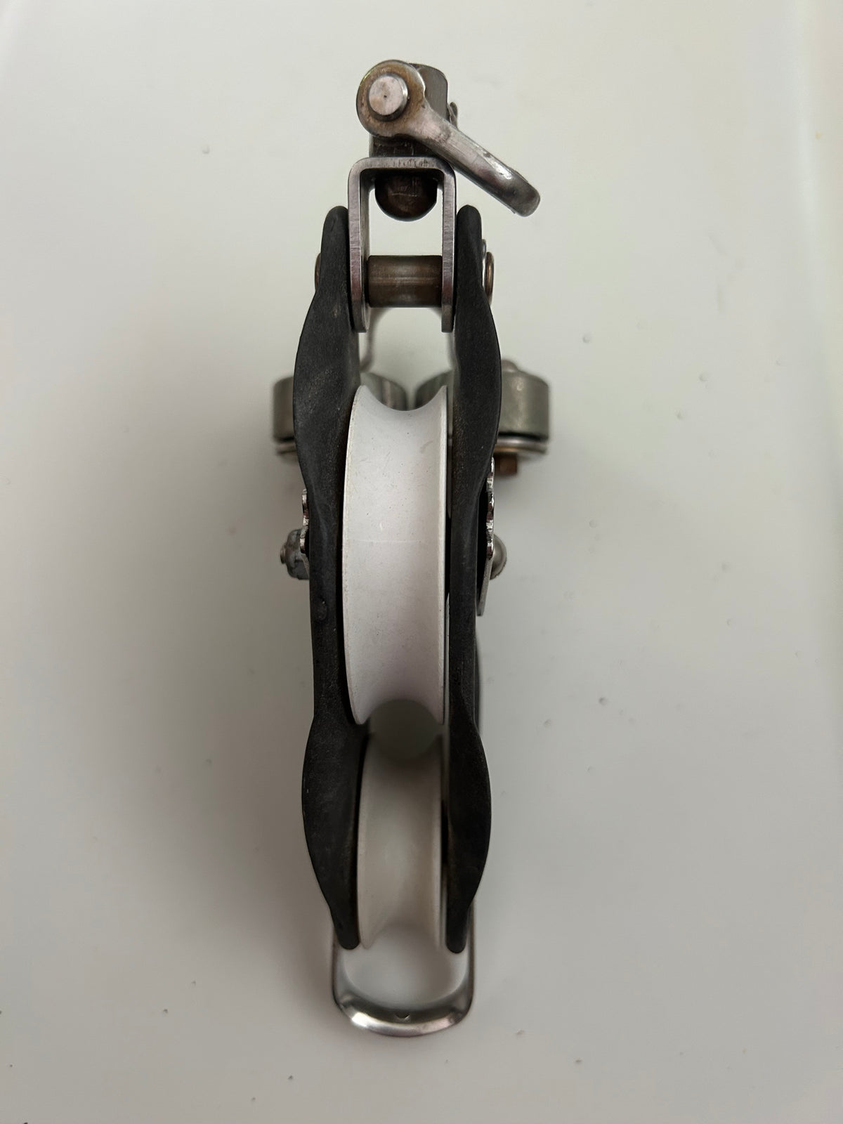 Ronstan Fiddle Block w/ cam cleat and shackle - 3/8" line