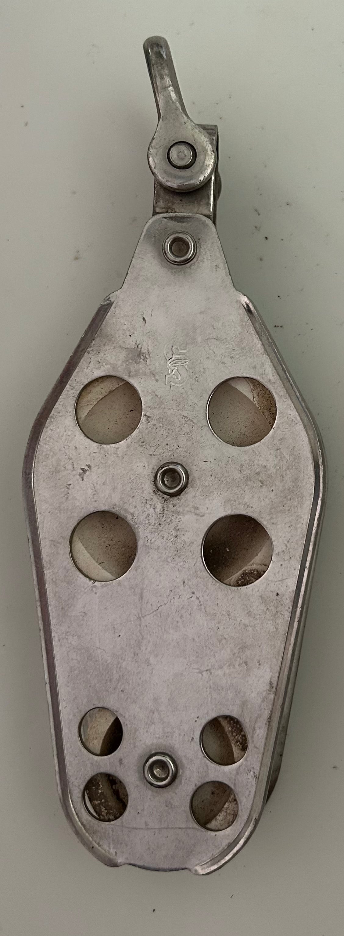 Schaefer Aluminum Fiddle Block - 1/2" line
