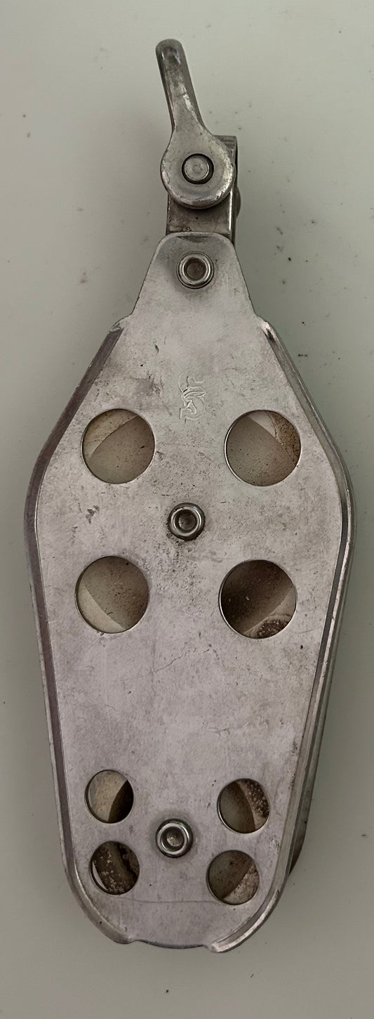 Schaefer Aluminum Fiddle Block - 1/2" line