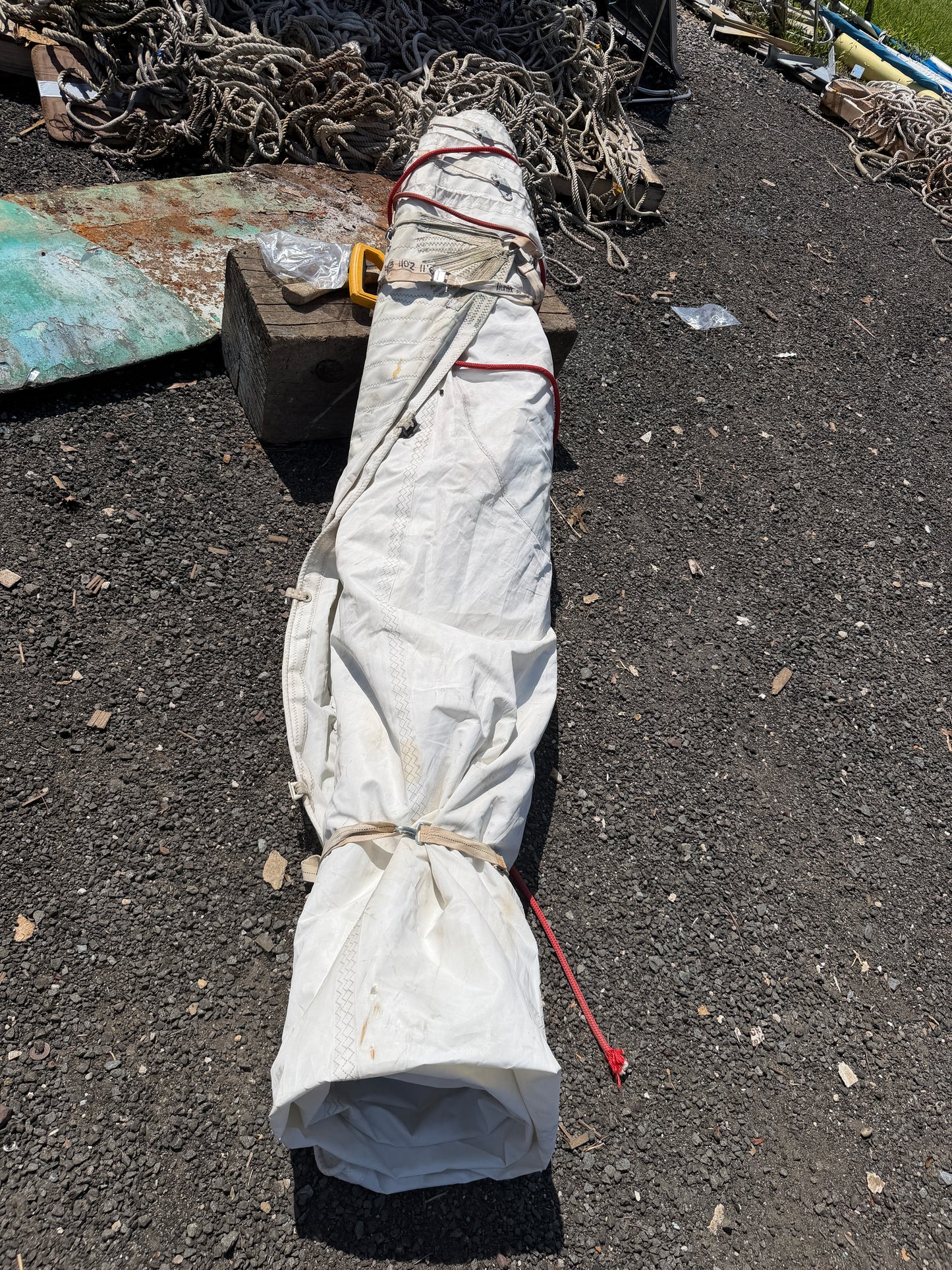 Hunter 30 Main Sail - 40'2" (Slide Side) x 41'3" x 11'6"