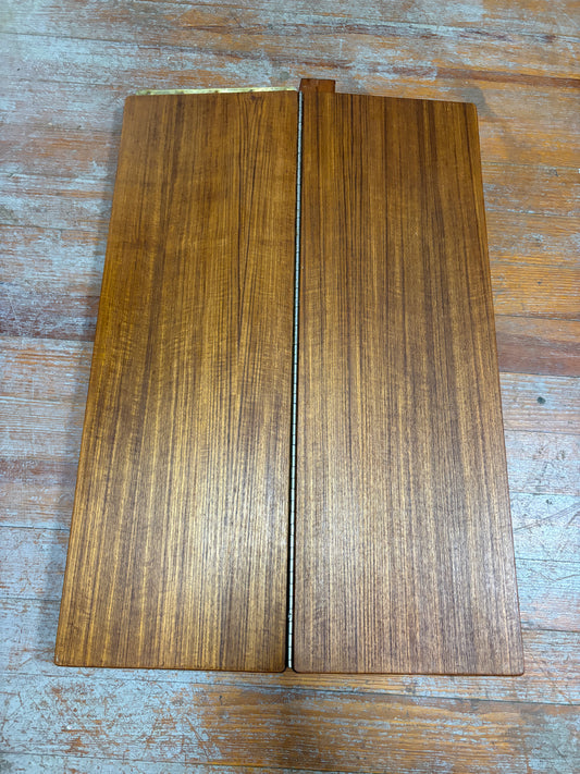 Teak Interior Table from Montgomery 23 30x20 1/4" --  #48