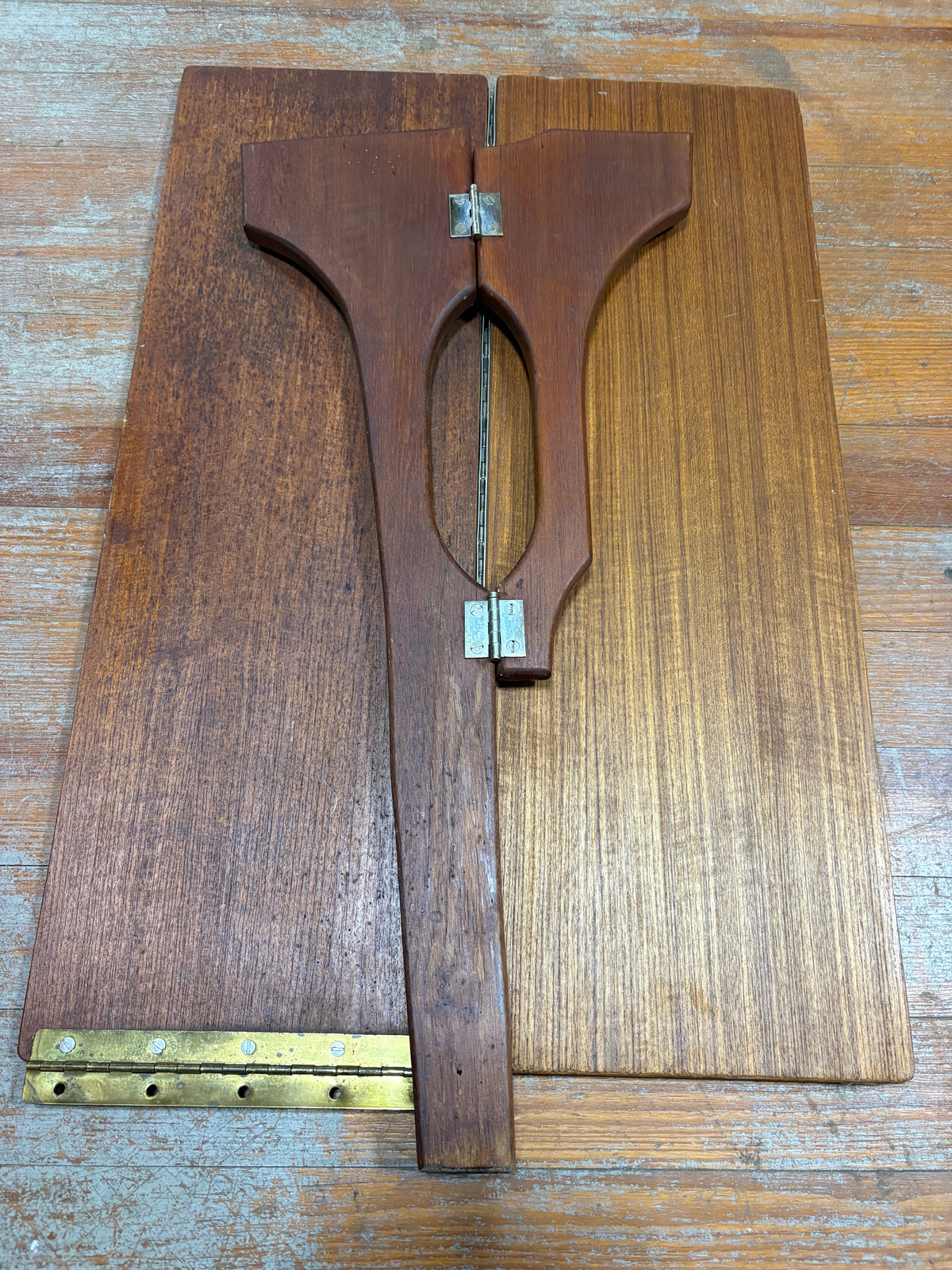 Teak Interior Table from Montgomery 23 30x20 1/4" #48