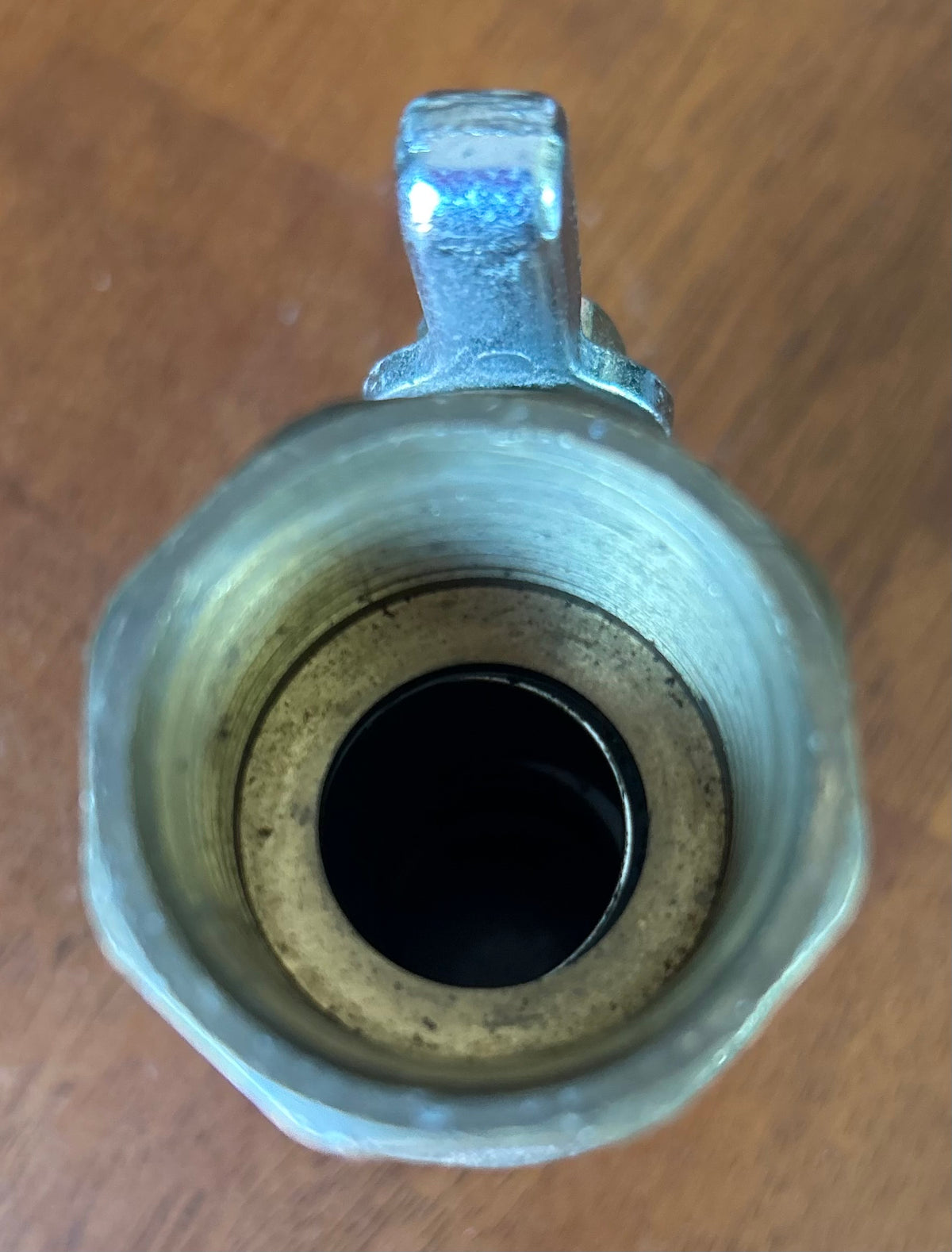 3 1/2" Brass Valve with 1"