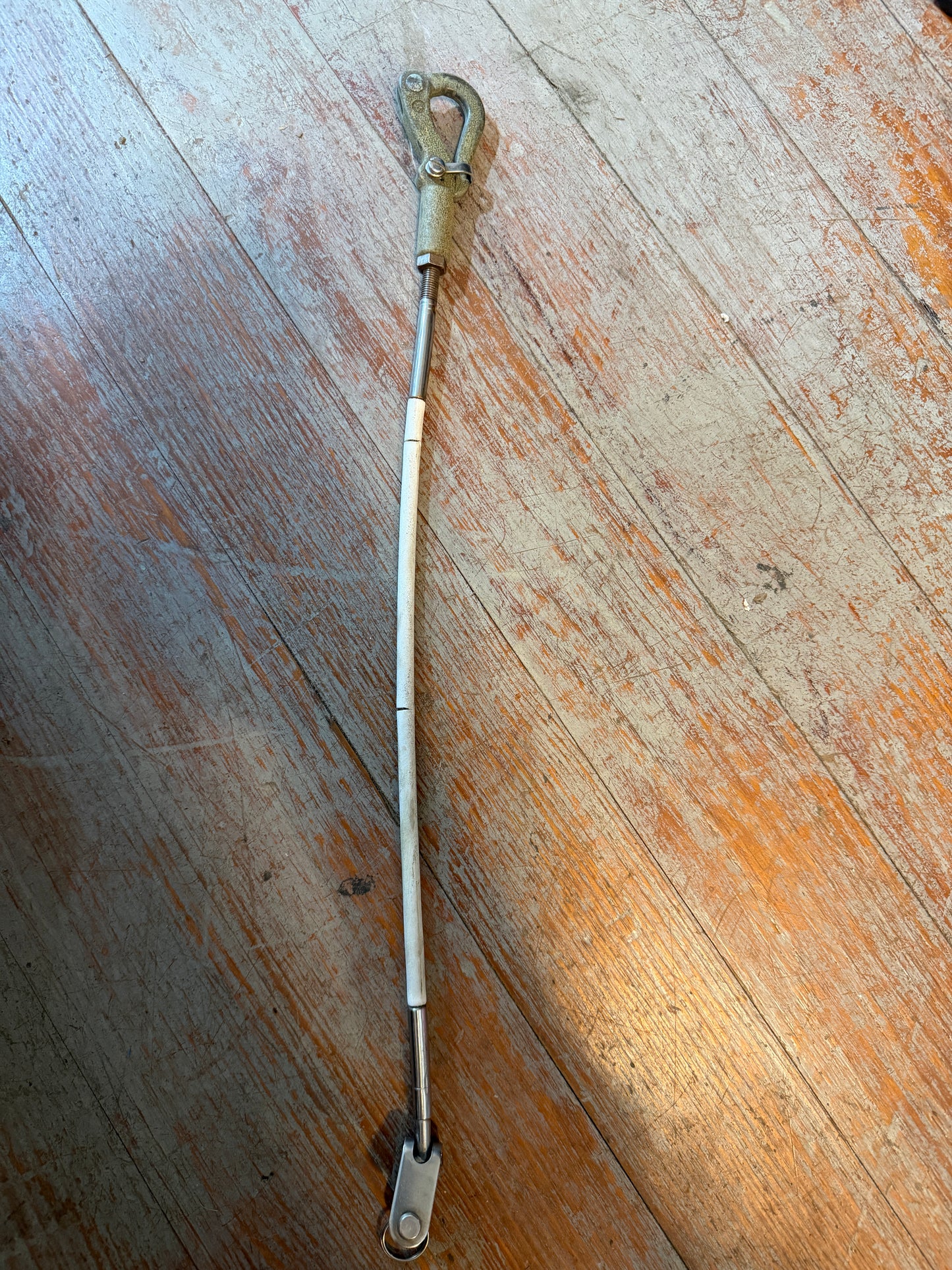 20" Length Lifeline Gate - Bronze Pelican Hook