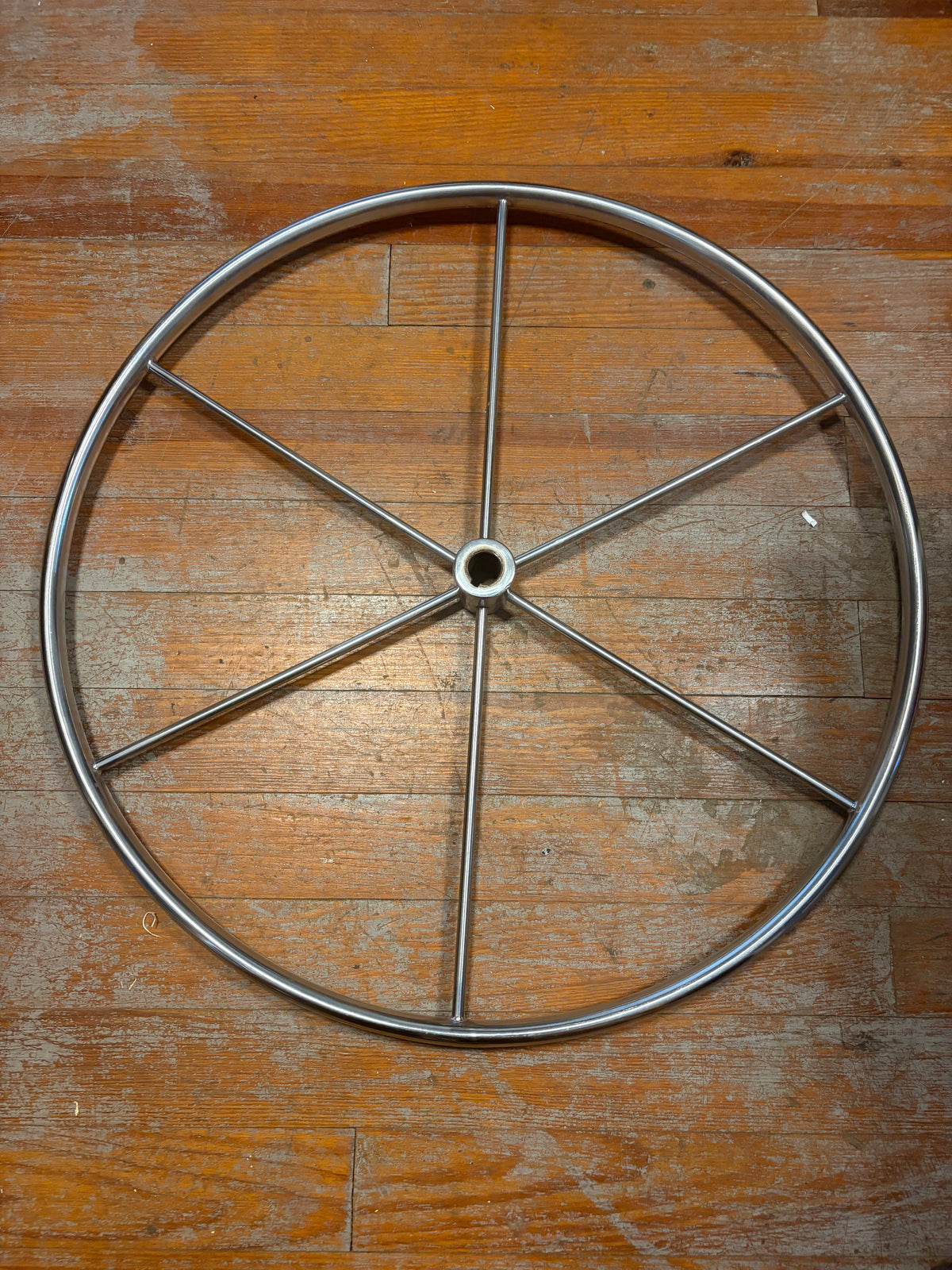 28" Stainless Steel Wheel from O'Day 28 1" Straight Shaft