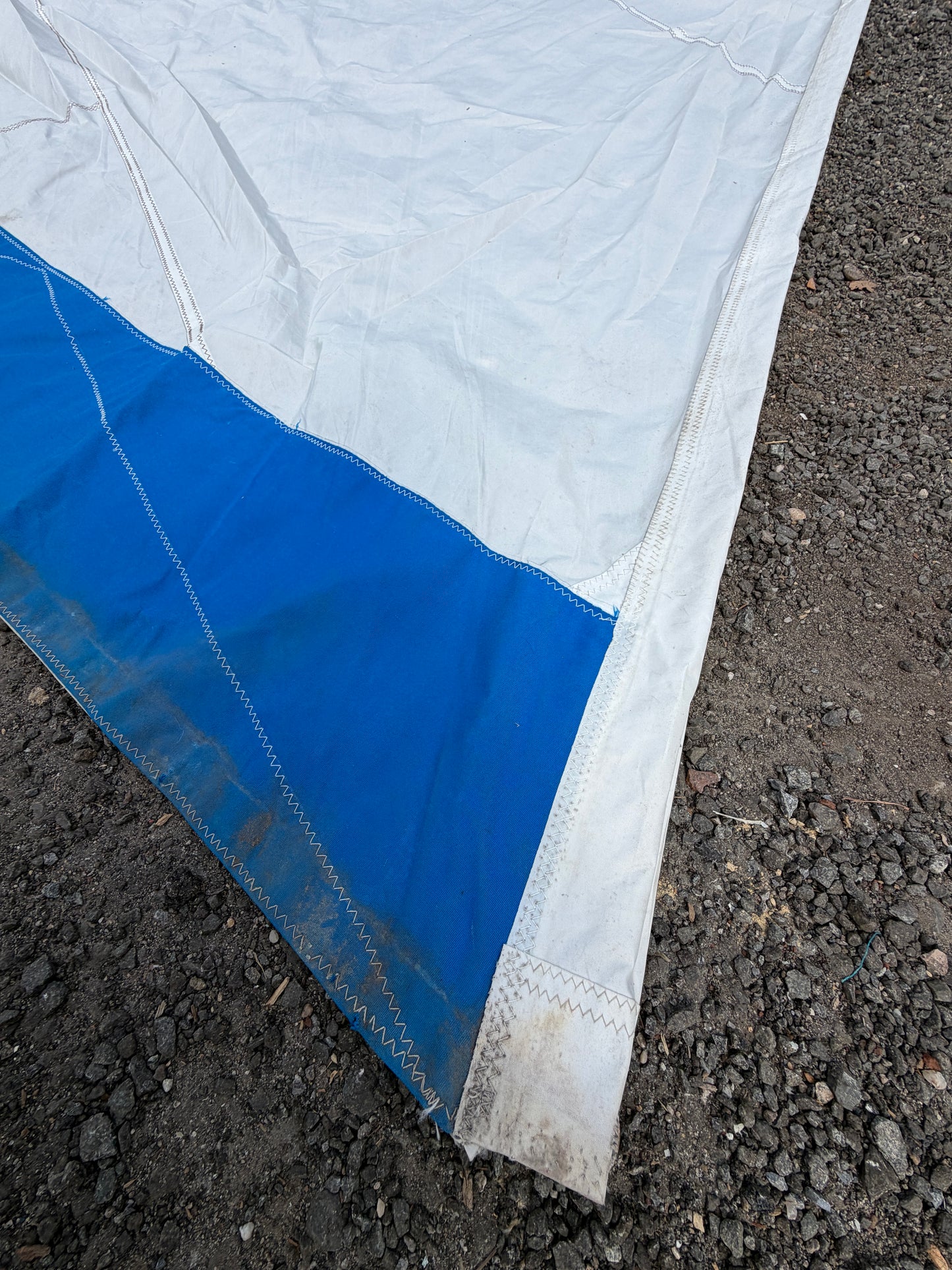 23'9" x 23'7" x 15'4" Roller Furling Sail